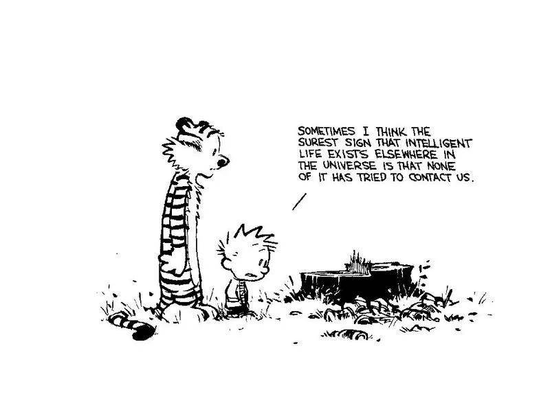 Attached picture Calvin Hobbes intelligent life.jpg